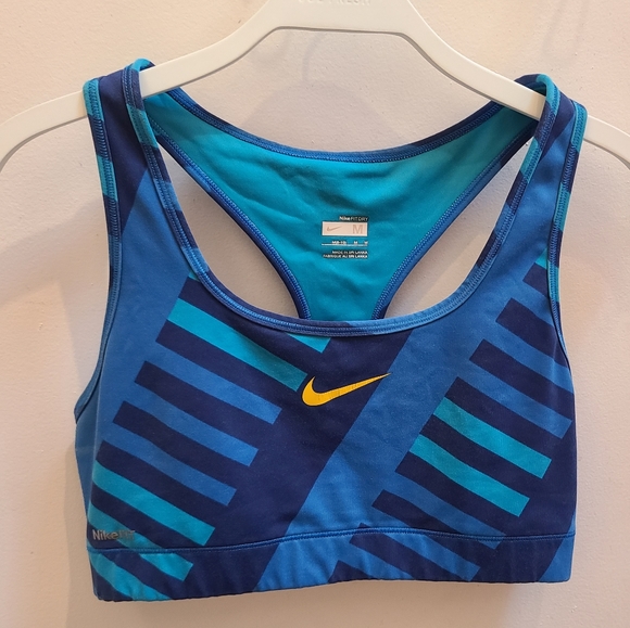 Nike Other - FREE WITH PURCHASE | Nike FitDry Sports Bra in Blue - Size Medium
